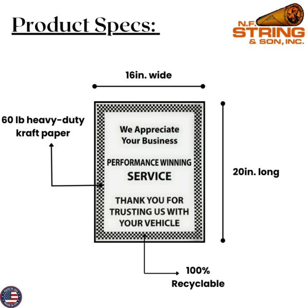 Automotive Paper Floor Mats
