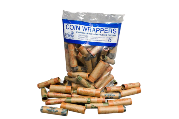 Crimped End Coin Wrappers Bag