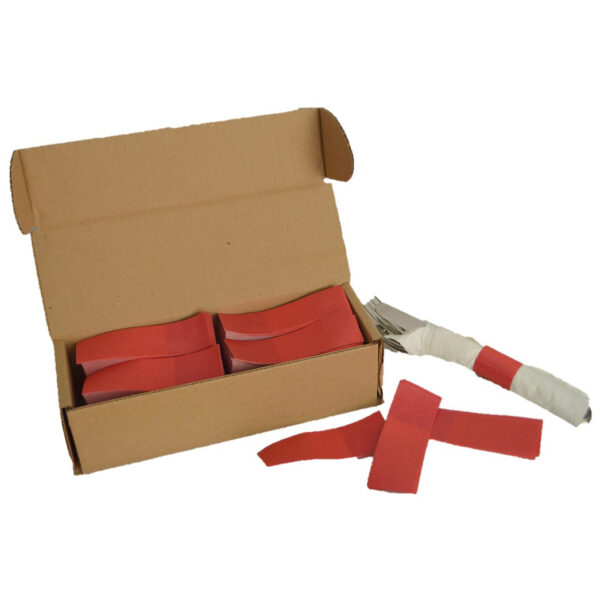 Red Self-Sealing Napkin Band