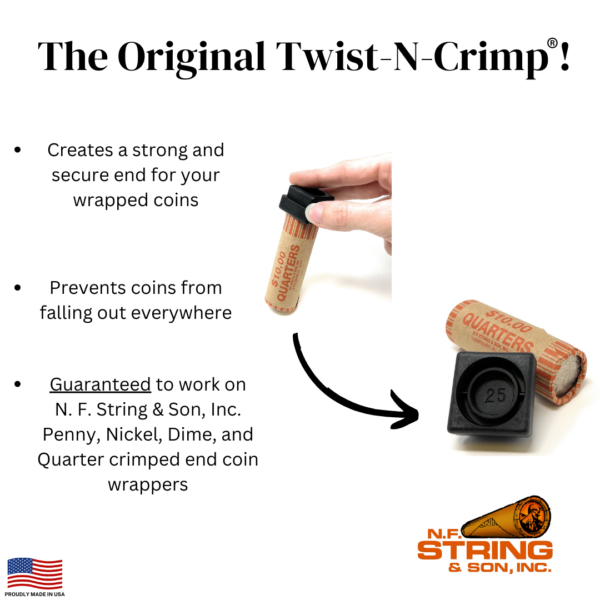 Twist-N-Crimp® features